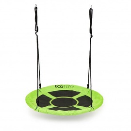 Качели EcoToys MIR6001-110, черный/зеленый