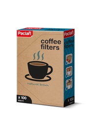 Kafijas automāta filtrs Paclan 136970, 100 gab.
