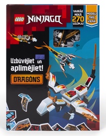 Konstruktors LEGO® Ninjago Activity Book Build And Stick: Dragons BSP6701LV