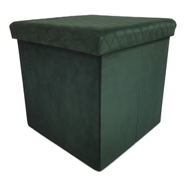 Pufs Domoletti Mateo 38, zaļa, 38 cm x 38 cm x 38 cm