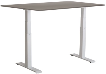 Компьютерный стол регулируемая высота Sunflex EasyDesk Adapt VI, белый/серый