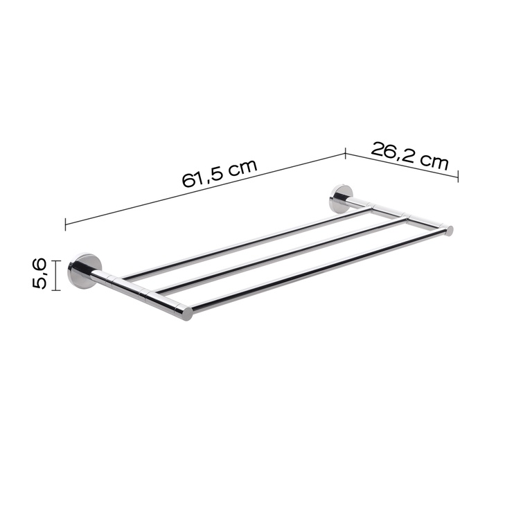 Rankšluosčių laikiklis Gedy FE44 13, 620 mm x 270 mm x 65 mm