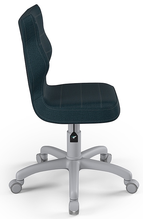 Bērnu krēsls Petit Gray MT24 Size 3, pelēka/tumši zila, 550 mm x 715 - 775 mm