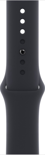 Умные часы Apple Watch SE GPS (2nd Gen) 40mm Midnight Aluminium Case with Midnight Sport Band - Regular, черный