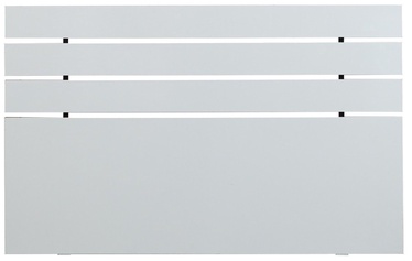 Lovos galvūgalis Kalune Design Fuga, 3 cm x 160 cm, 100 cm, balta