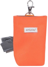 Suņu ekskrementu maisiņu soma Amiplay Samba, oranža