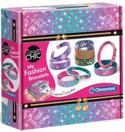 Набор для изготовления браслетов Clementoni Crazy Chic: My Fashion Bracelets 18582