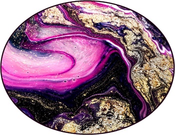 Vannas istabas paklājs Foutastic Pastry 359CHL4809, daudzkrāsaina, 80 cm x 80 cm