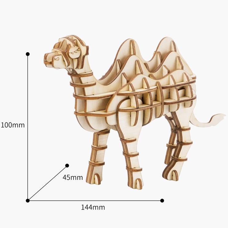 3D пазл Gerardos Toys Camel, 62 шт.
