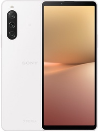 Mobiiltelefon Sony Xperia 10 V, valge, 6GB/128GB