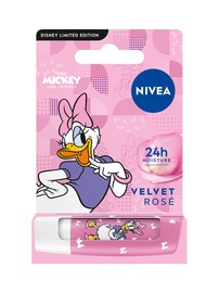Huulepalsam Nivea Disney Velvet Rose Daisy Duck, 4.8 g