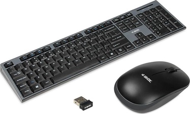 Клавиатура iBOX IKMS606W EN, черный, беспроводная