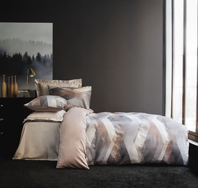 Комплект постельного белья Masterjero HELIX BROWN, многоцветный, 150x200 cm