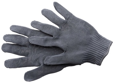 Перчатки устойчивый к порезам Jaxon Fillet Gloves AJ-RE110, для взрослых, серый, M, 2 шт.