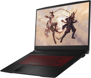 Portatīvais dators MSI Katana GF76 12UE-013NL, Intel® Core™ i7-12700H, spēlēm, 16 GB, 1 TB, 17.3 "