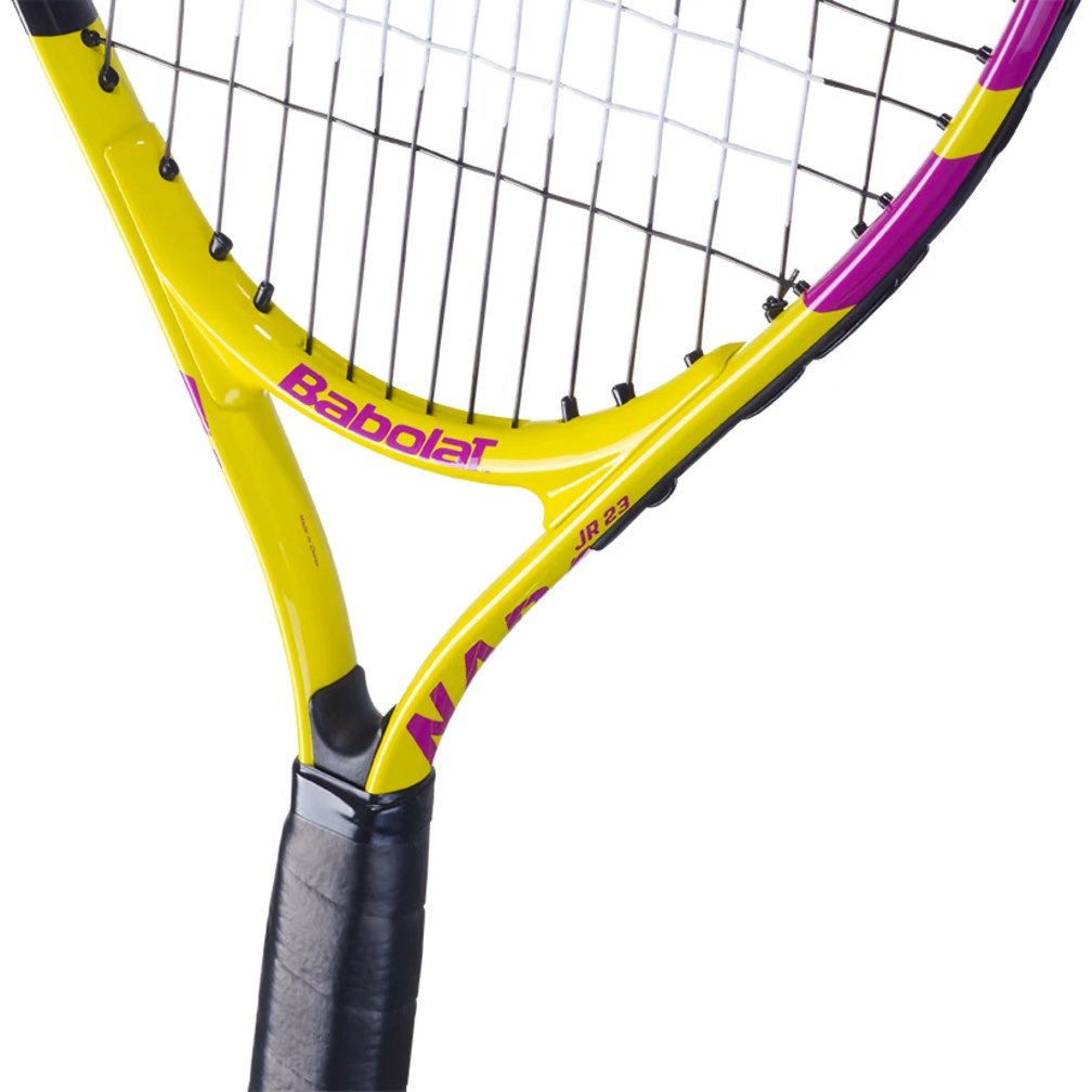 Teniso raket Babolat Nadal 23 geltona oran in violetin