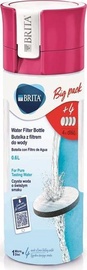 Посуда для фильтрации воды Brita Fill & Go, 0.6 л, розовый