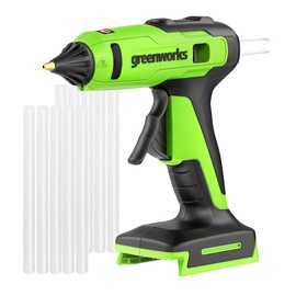Клеевой пистолет Greenworks G24HGG, 11 мм, 24 В