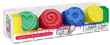 Dažai pirštų Kids Toys Finger Paint, 20 ml, 4 vnt.
