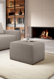 Пуф Silla Poco 7, серый/бежевый, 88 см x 68 см x 45 см