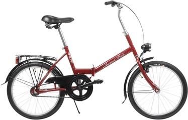 Велосипед складная Azimut Fold, 20 ″, бордо