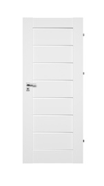 Полотно межкомнатной двери Domoletti KAMIRA, правосторонняя, белый, 203.5 x 64.4 x 4 см
