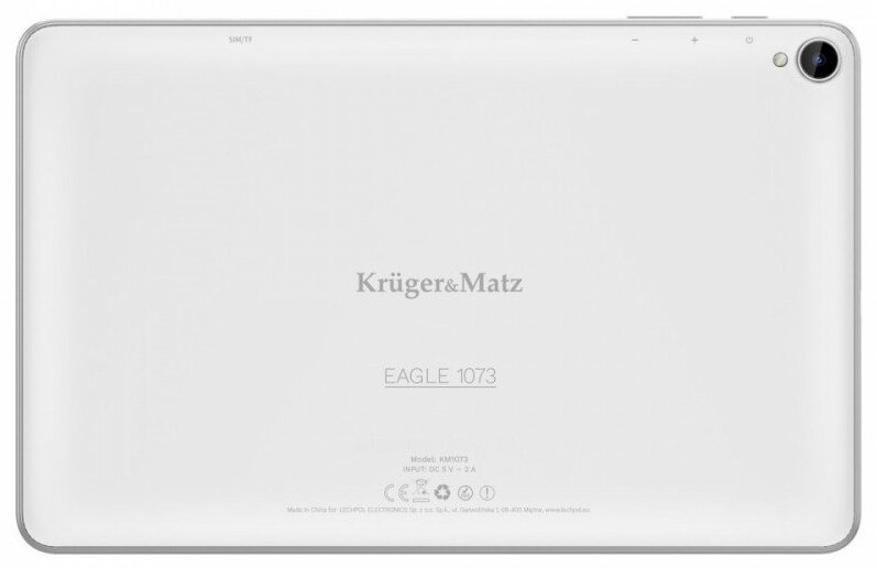 Tahvelarvuti Kruger&Matz EAG LE KM1073, valge, 10.4", 8GB/128GB, 3G, 4G