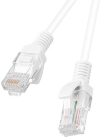 Tinklo kabelis Lanberg CAT.5E UTP RJ-45, RJ-45, 1 m, balta