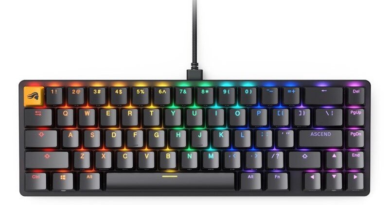 Клавиатура Glorious PC Gaming Race GMMK GMMK 2, EN, черный