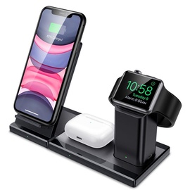 Laadija ESR 3IN1 Wireless Station for iPhone/AirPods/iWatch, must