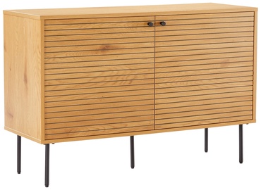 Kummut Home4you Line 45127, tamm, 110 x 40 cm x 74 cm, 1 tk