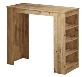 Барный стол Kalune Design ST1 A, сосновый, 120 см x 51.6 см x 101.8 см