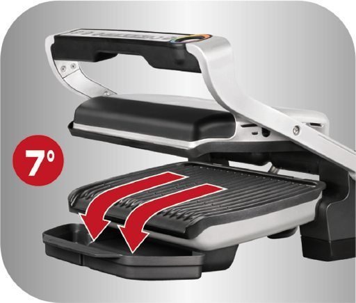Электрический гриль Tefal OptiGrill+ GC712D34