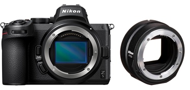 Sisteminis fotoaparatas Nikon Z5 + FTZ II Mount Adapter