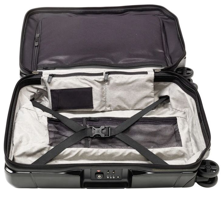Чемодан Victorinox Lexicon Hardside Global, черный, 34 л, 400 x 200 x 550 мм