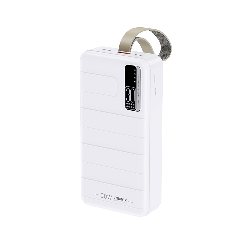 Nešiojamasįkroviklis(Powerbank)Remax,30000mAh,22.5W,balta