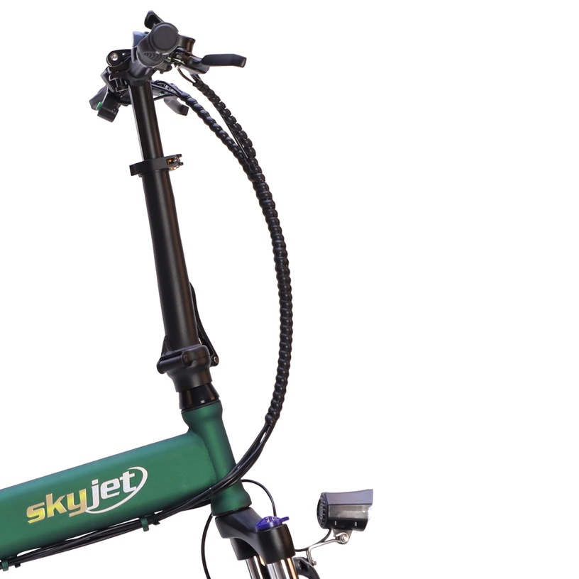 Электрический велосипед Skyjet Nitro Pro, 20″, 250 Вт, 10 Ач, зеленый