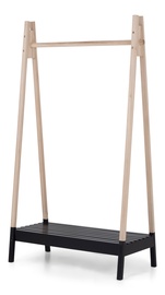 Drēbju pakaramais Gusto 1609, 170 cm, melna/gaiši brūna