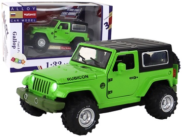 Bērnu rotaļu mašīnīte Lean Toys Sahara, 1:32, zaļa
