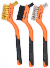 Набор щеток Truper Wire Brush Set, 10 мм x 16 мм, универсальный, 3 шт.