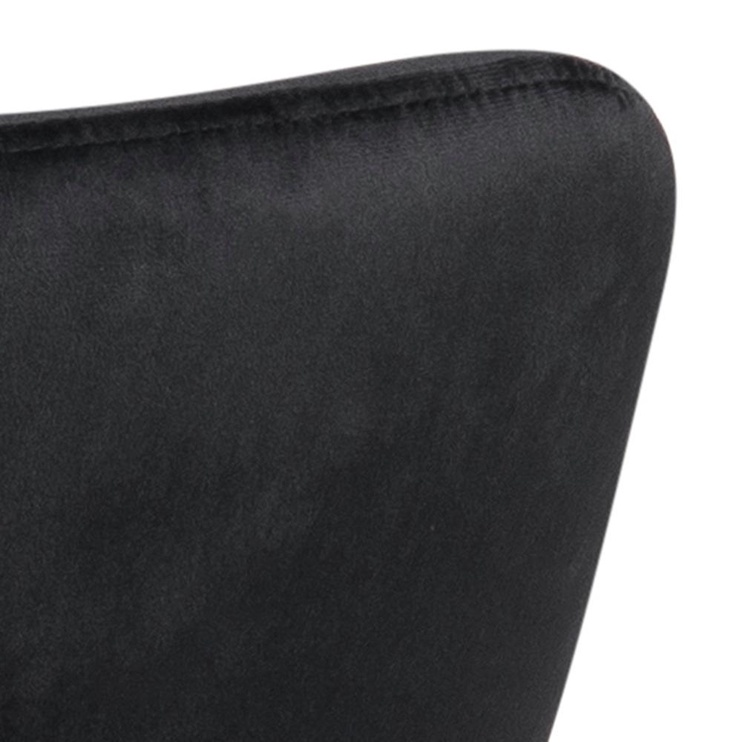 Ēdamistabas krēsls Lima, matēts, melna, 55 cm x 54 cm x 82 cm
