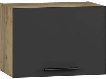 Augšējais virtuves skapītis Halmar Vento GO-50/36, ozola/antracīta, 300 mm x 500 mm x 360 mm