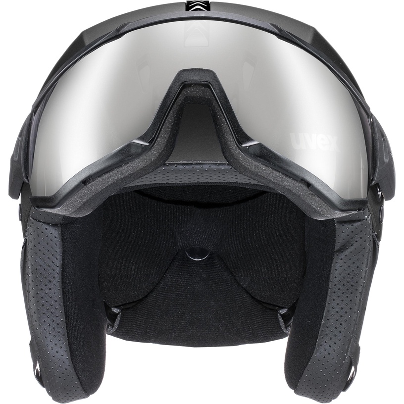 Suusakiiver Uvex Instinct Visor, must, 59-61 cm