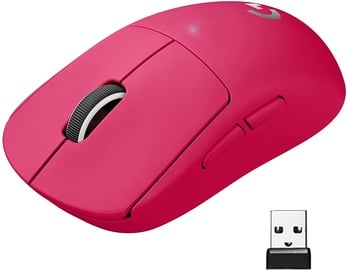 Mänguri hiir Logitech G Pro X Superlight, roosa