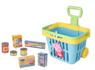 Veikala rotaļlietas HTI Peppa Pig Shopping Basket With Accessories 1684639