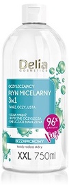 Micelārais ūdens sievietēm Delia Cosmetics 3in1 XXL, 750 ml