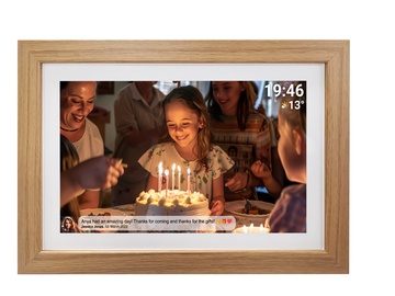 Digitālais ietvars Denver PFF-1543LW, 15.6 ", brūna
