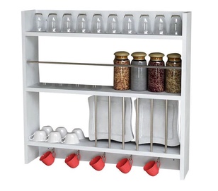 Riiul Kalune Design Dellena, valge, 145 mm x 756 mm x 720 mm