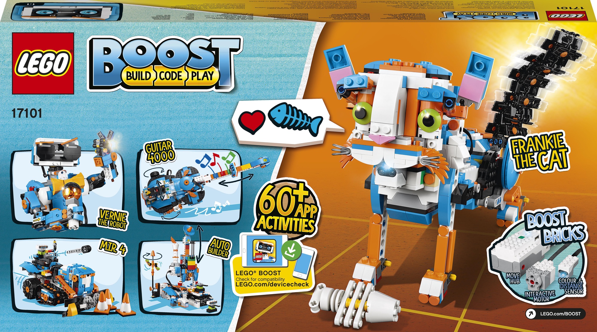 Konstruktorius LEGO Boost K rybin ranki d 17101 847 vnt. Senukai.lt