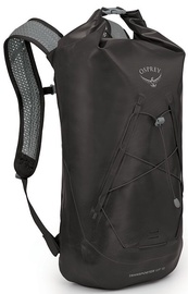 Tūristu mugursoma Osprey Transporter Roll Top Wp 18, melna, 18 l